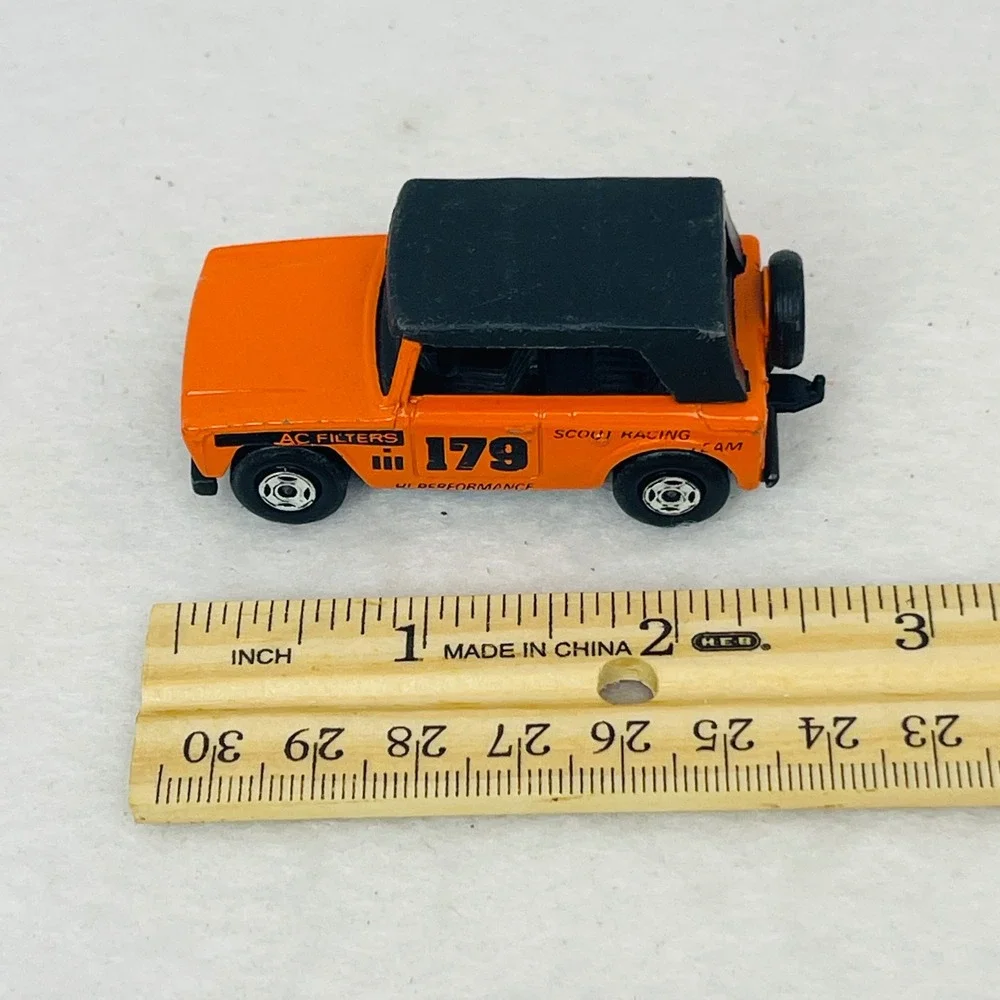 Matchbox Superfast Field Car No 18 Lesney Scout Racing Team 179 Orange England